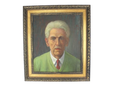 PORTRAIT OIL ON CANVAS "MAN"