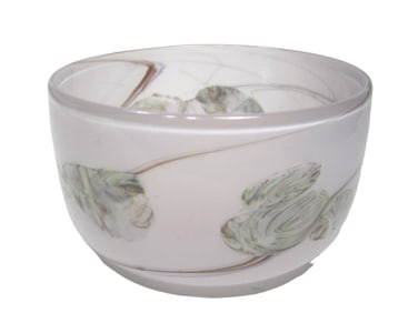 Barry Cullen Signed Studio Art Glass Bowl