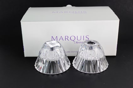 Waterford Marquis Lead Crystal Solara Votives