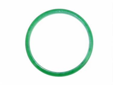 A Bright Green Jadeite Bangle