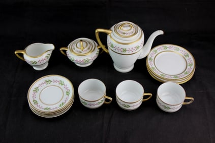 Lot of 14 PCS Victoria Austria Tea/Coffee Set