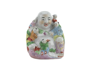 A CHINESE EXPORT PORCELAIN HOTAI STATUS