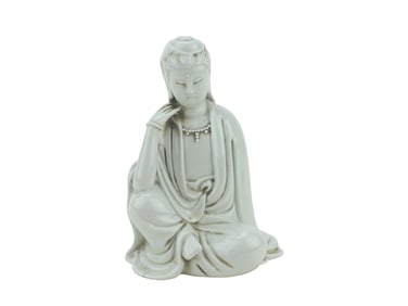 A CHINESE BLANC DE CHINE BODHISATTVA STATUS