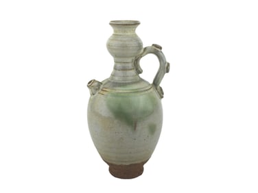 Chinese Green-Glazed Ewer with Phoenix-Head Spout