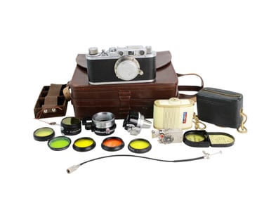 Leica II Ernst Leitz Wetzlar Camera & Accessories