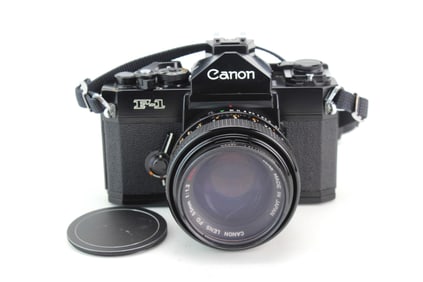 Canon F-1 35 mm SLR Camera