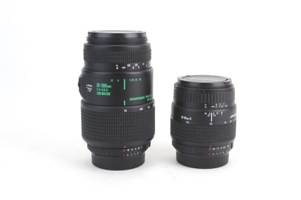 Two Quantaray Lens for Nikon