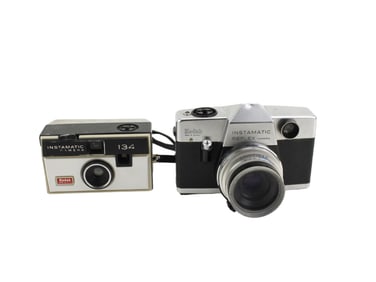 TWO KODAK INSTAMATIC CAMERAS