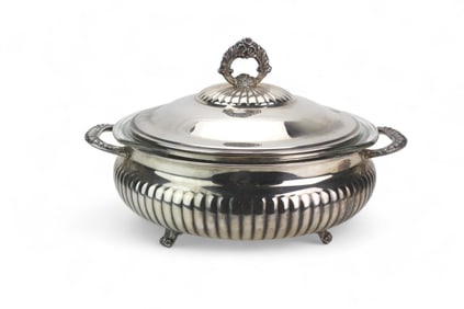 Monarchy Silver Plated Covered Tureen