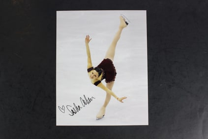 Sasha Cohen Signed Skating Photo
