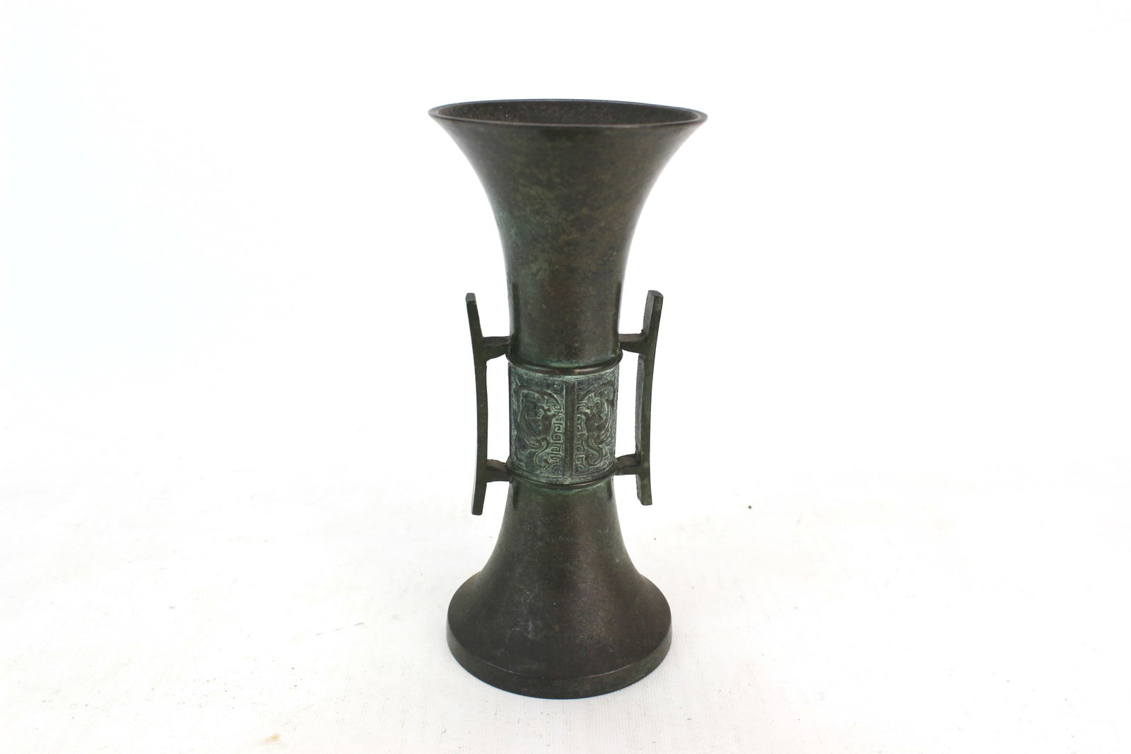 Chinese Archaic Style Bronze Gu Vase (1 of 6)