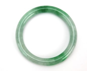 Green Jadeite Bangle Bracelet