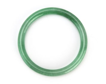 Green Jadeite Bangle Bracelet