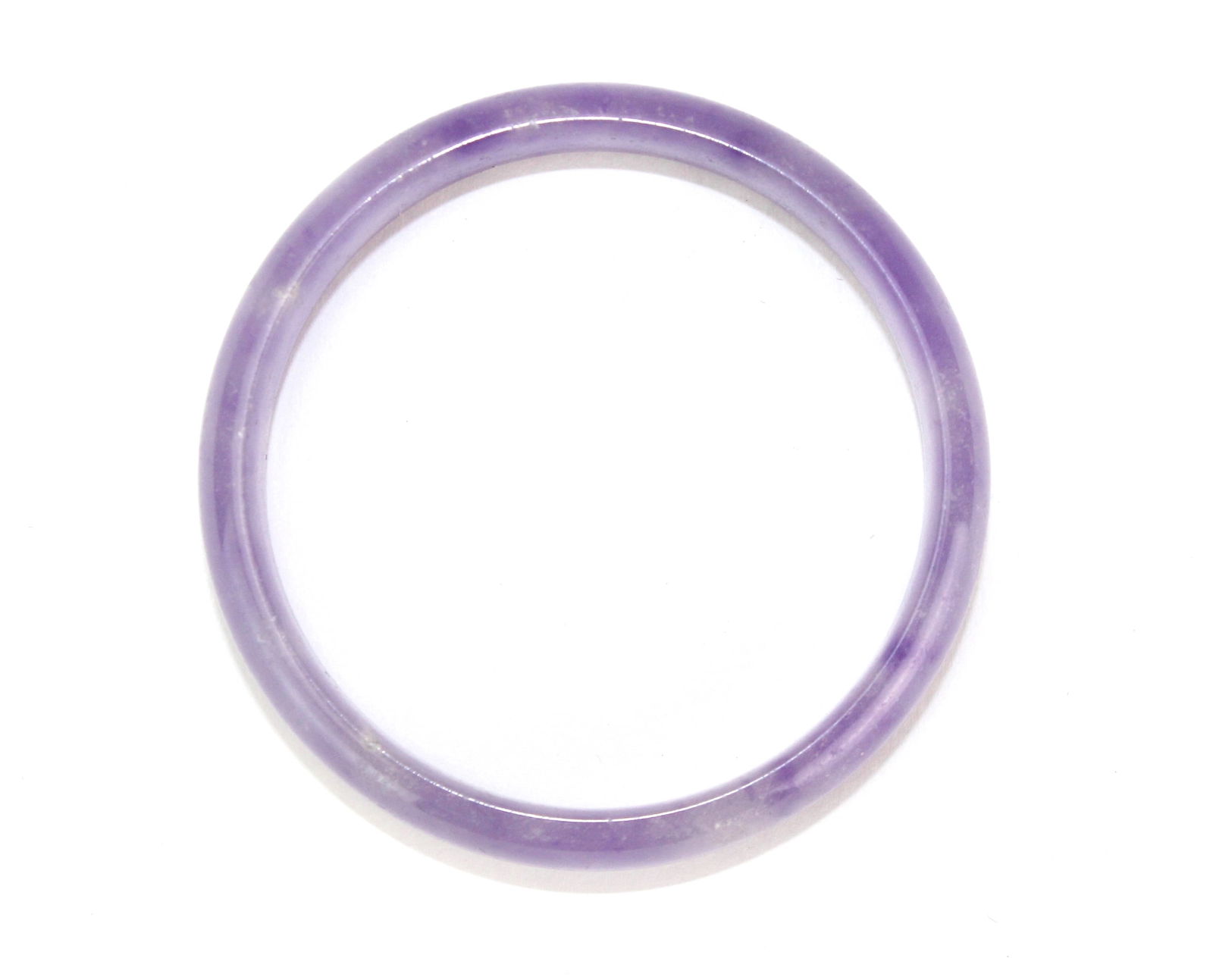 Lavender Jadeite Bangle Bracelet (1 of 4)