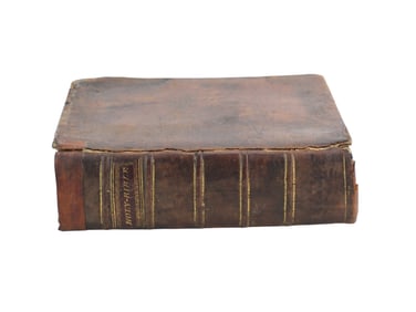 1811 Holy Bible by Mathew Carey, Leather-Bound