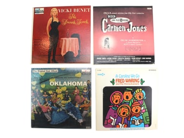 Vintage DECCA Vinyl Collection – 4 Classic Albums