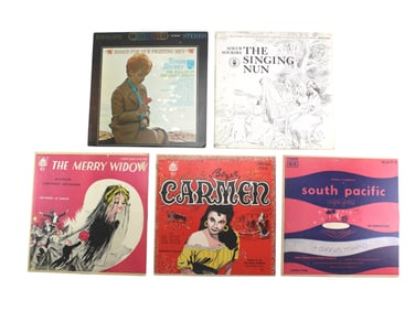 Vintage Vinyl LP Lot – Classics & Musicals (5)