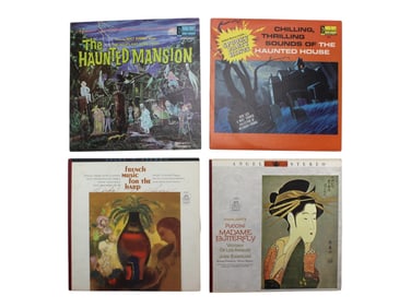 Vintage Disney & Classical LP Records - Lot of 4