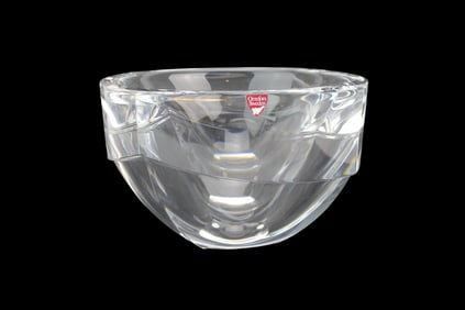 Orrefors Sweden Crystal Bowl “Lancelot