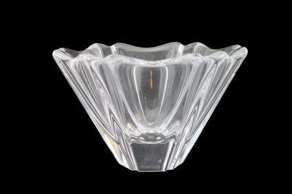 Orrefors Sweden Orion Crystal Bowl