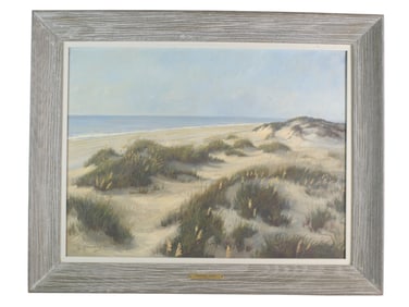 “Deserted Dunes?? Oil on Canvas by G. Hennesy