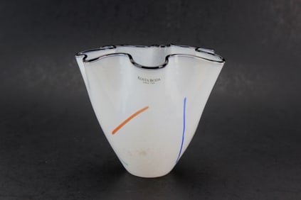 Kosta Boda Studio Art Glass Bowl by Ulrica HV