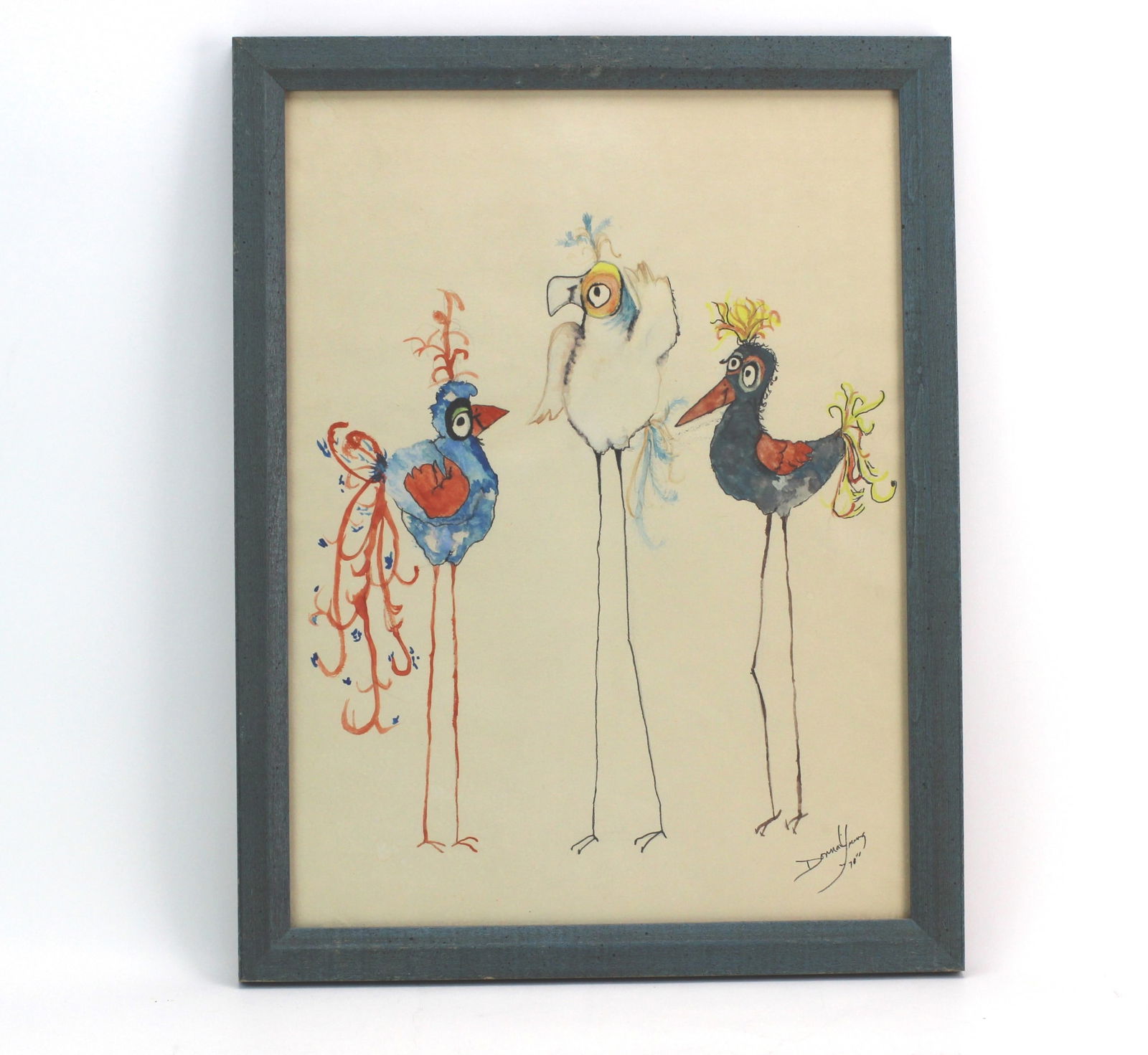 Z. Vendetta Original Drawing Long Legged Goofy