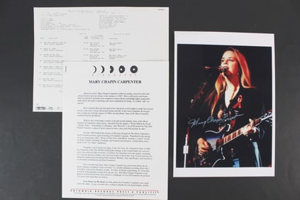 Collectibles for Mary Chapin Carpenter