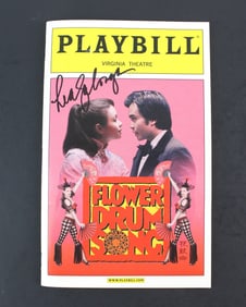 Signed Flower Drum Song Playbill by Lea Salonga