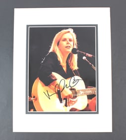 Signed Photo of Mary Chapin Carpenter with Guitar