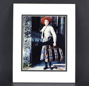Signed Color Photo of Julie Andrews in Costume