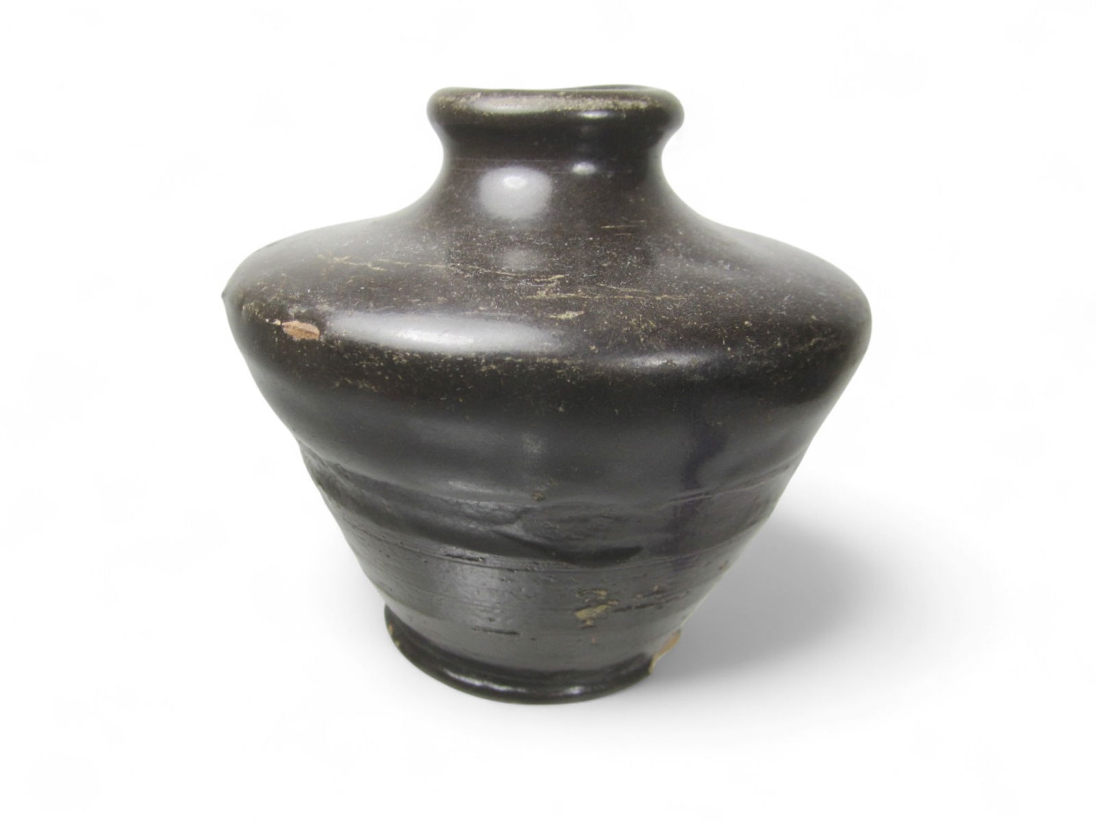 Early Chinese Dark Glazed Vessel (1 of 8)