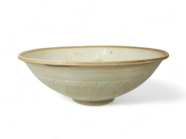 Chinese Qingbai Glazed Porcelain Bowl