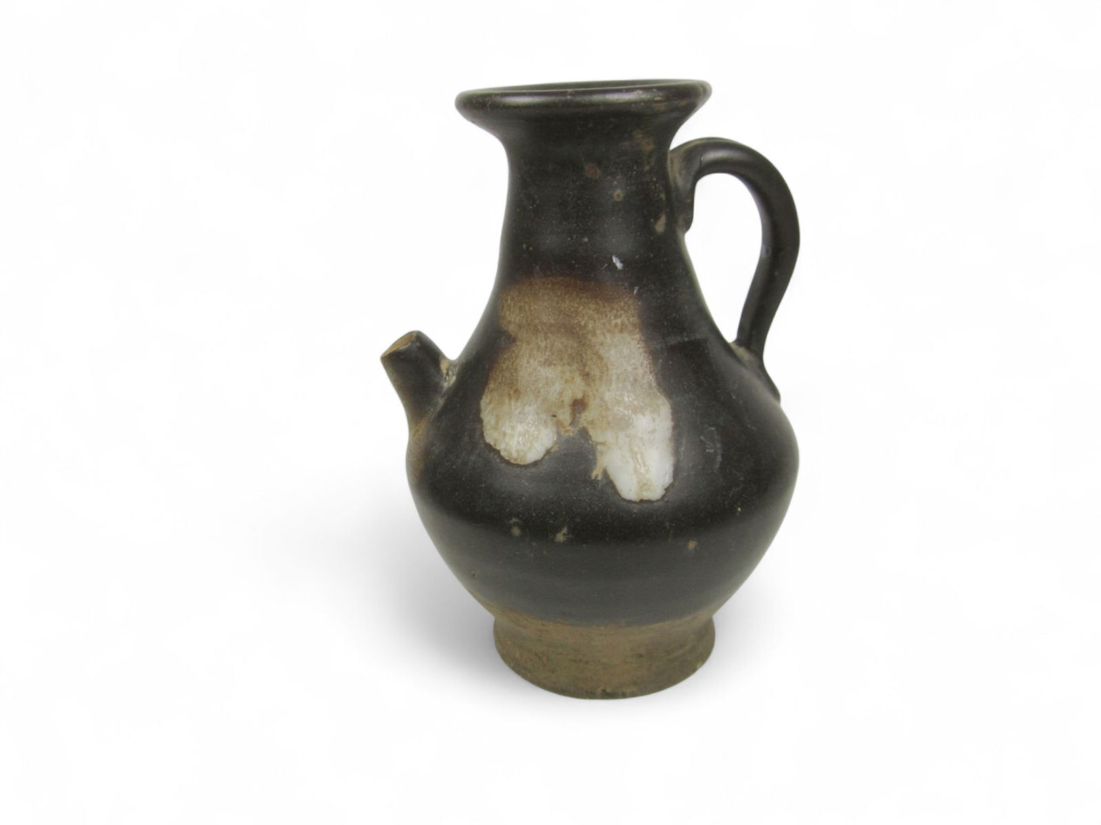 Early Chinese Black Glazed Ewer (1 of 14)