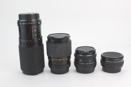 Four Assorted Lens