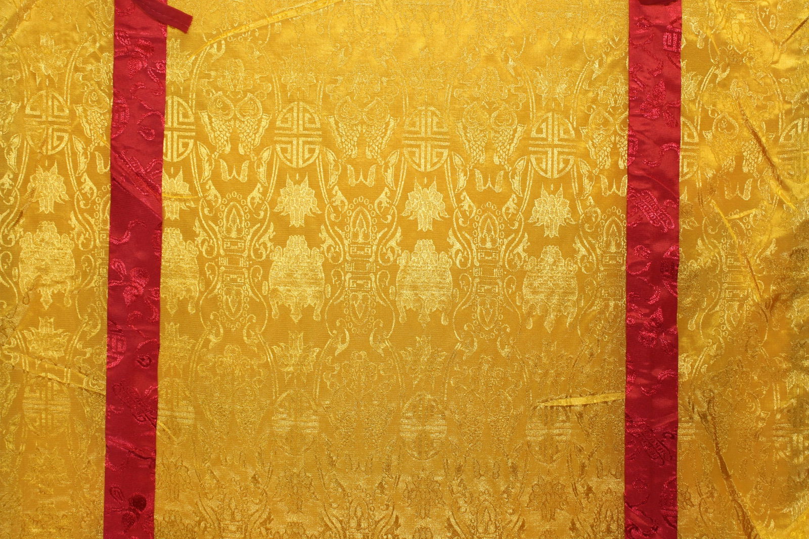 Hand Painted Tibetan Thangka Scroll - 7