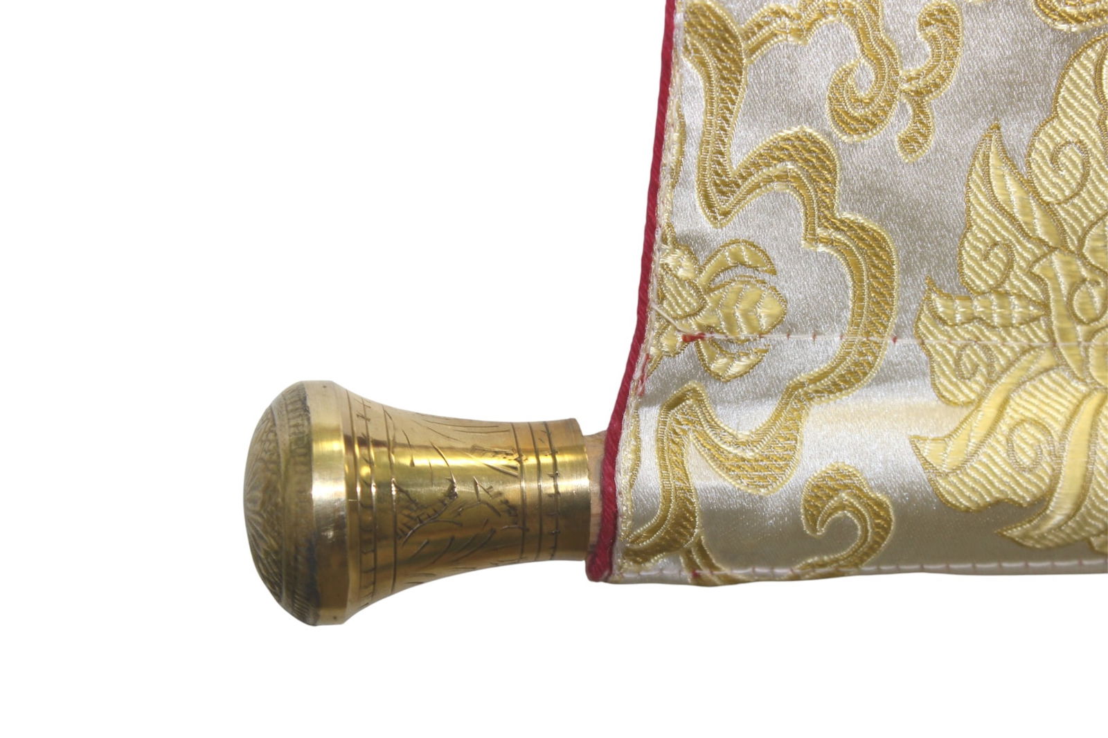 Tibetan Hand-Painted Thangka Scroll - 7