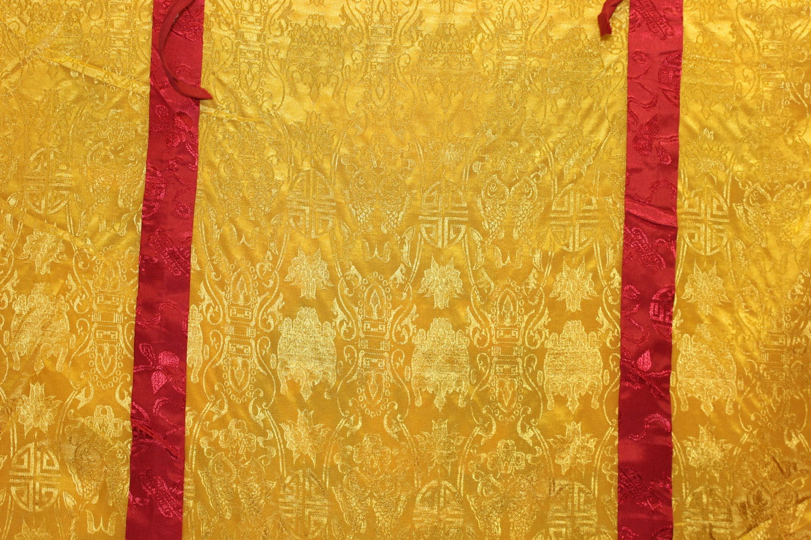Tibetan Hand-Painted Thangka Scroll - 9