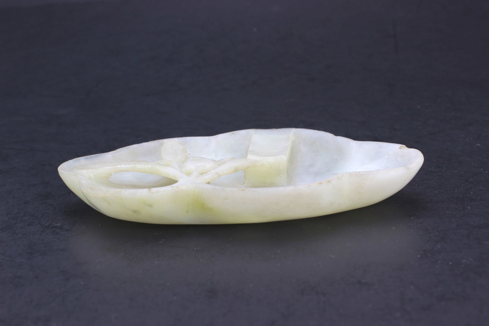 Carved White Jade Water Washer (1 of 5)