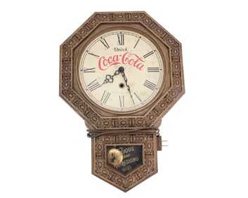 Vintage Coca-Cola Advertising Wall Clock