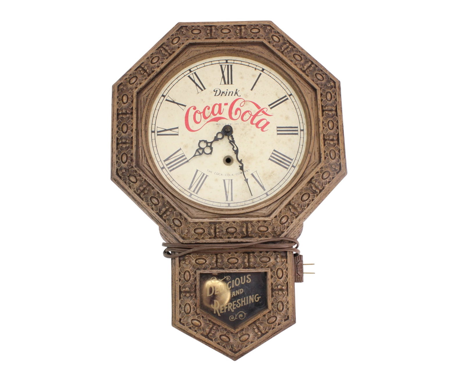 Vintage Coca-Cola Advertising Wall Clock (1 of 6)