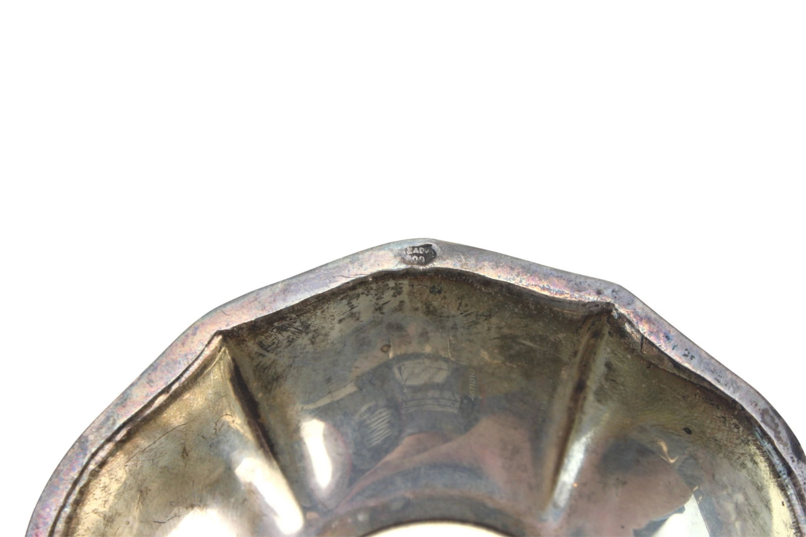 Sterling Silver Oval Serving Dish - 3