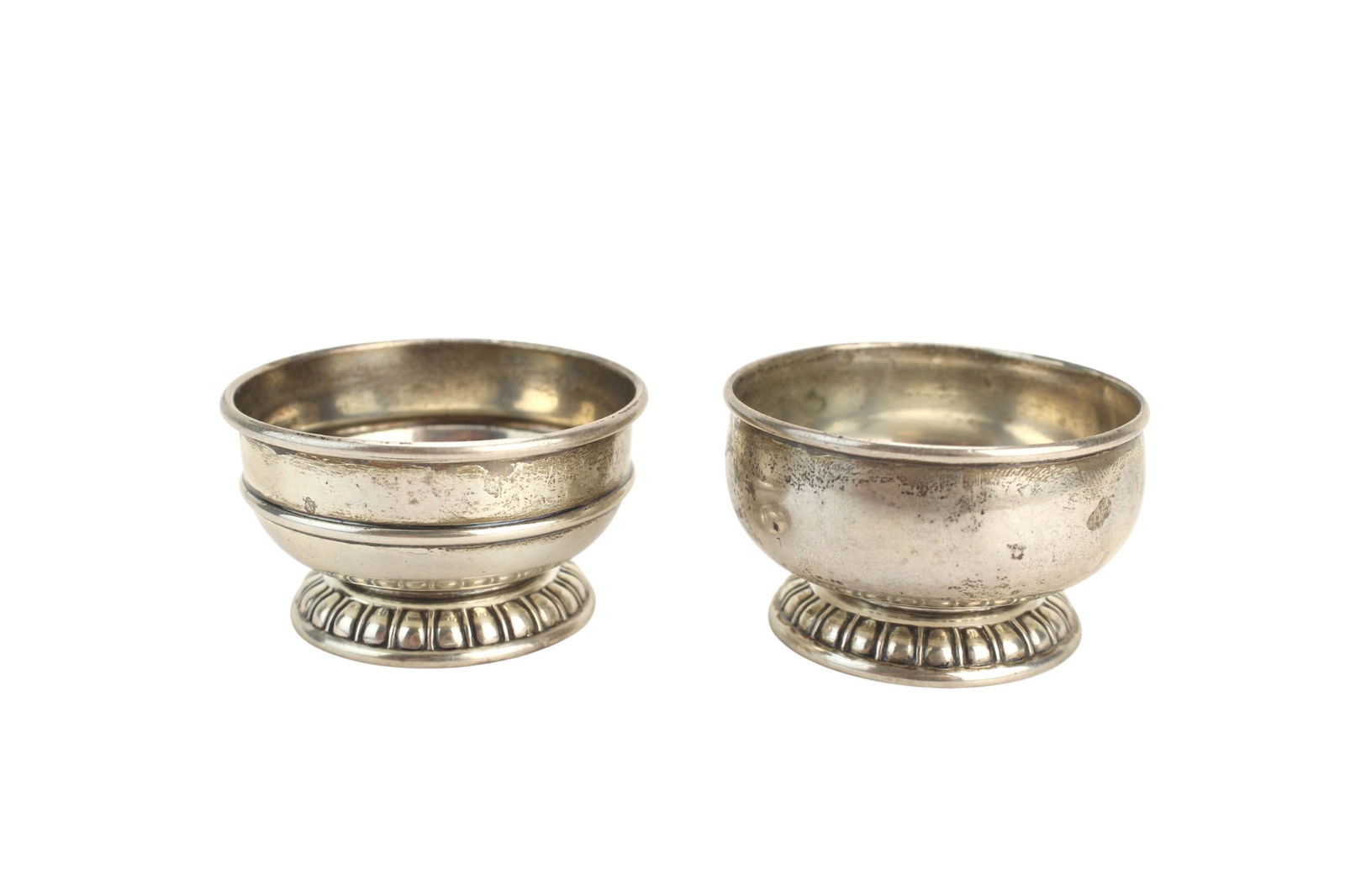 Pair of Sterling Silver Pedestal Bowls (1 of 7)