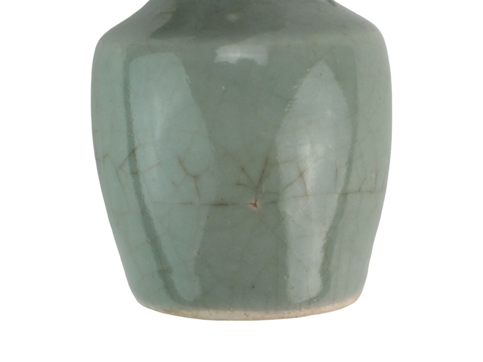 Chinese Celadon Double-Ear Vase - 5