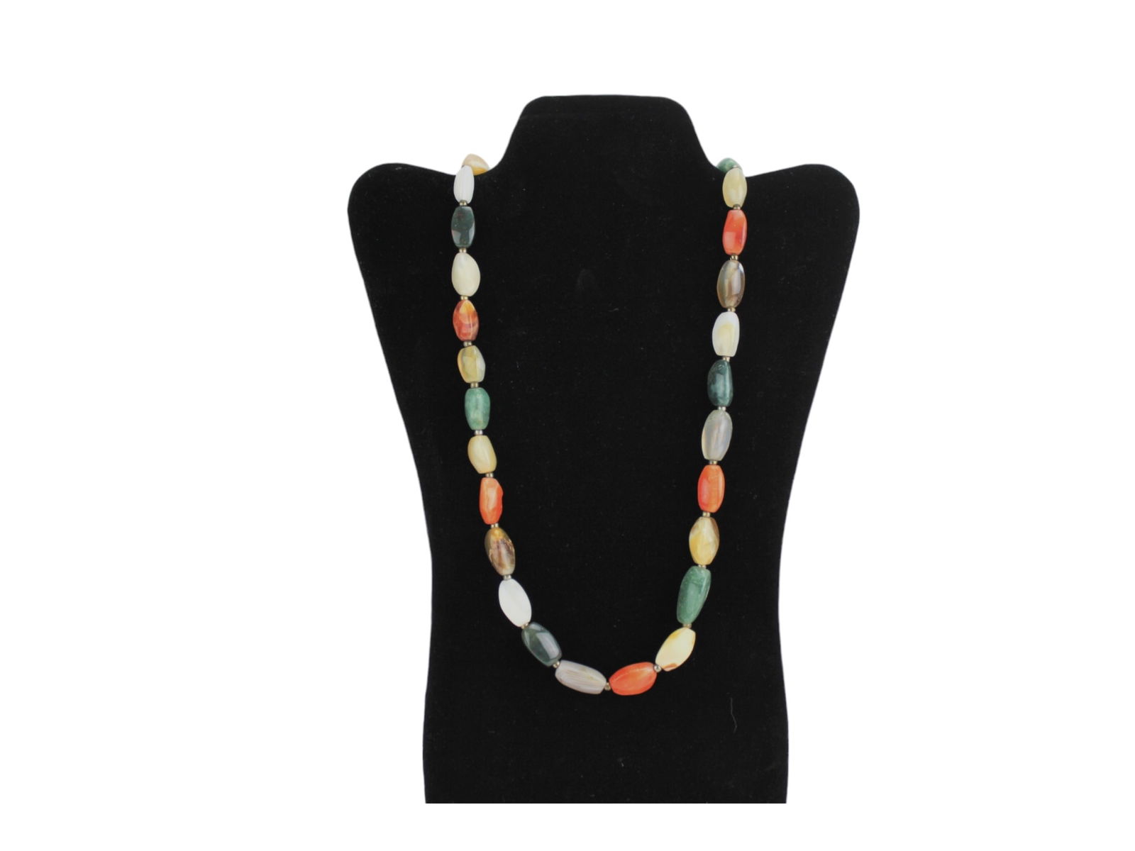 Three Mixed Gemstone Necklaces - 5