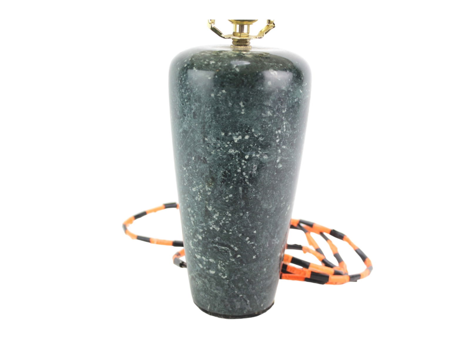 Green Marble Vase Form Table Lamp - 2