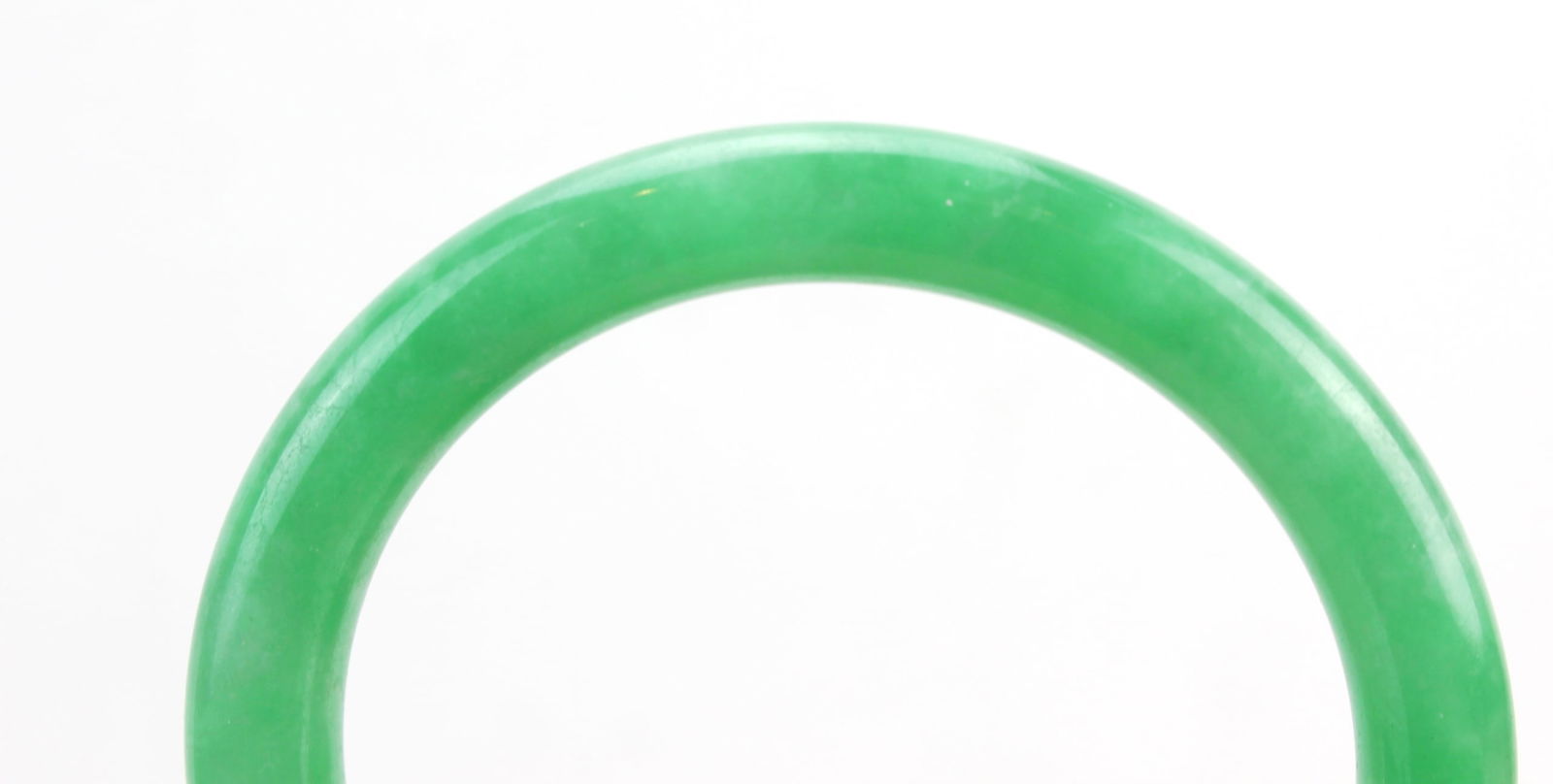 Chinese Green Jadeite Bangle - 4