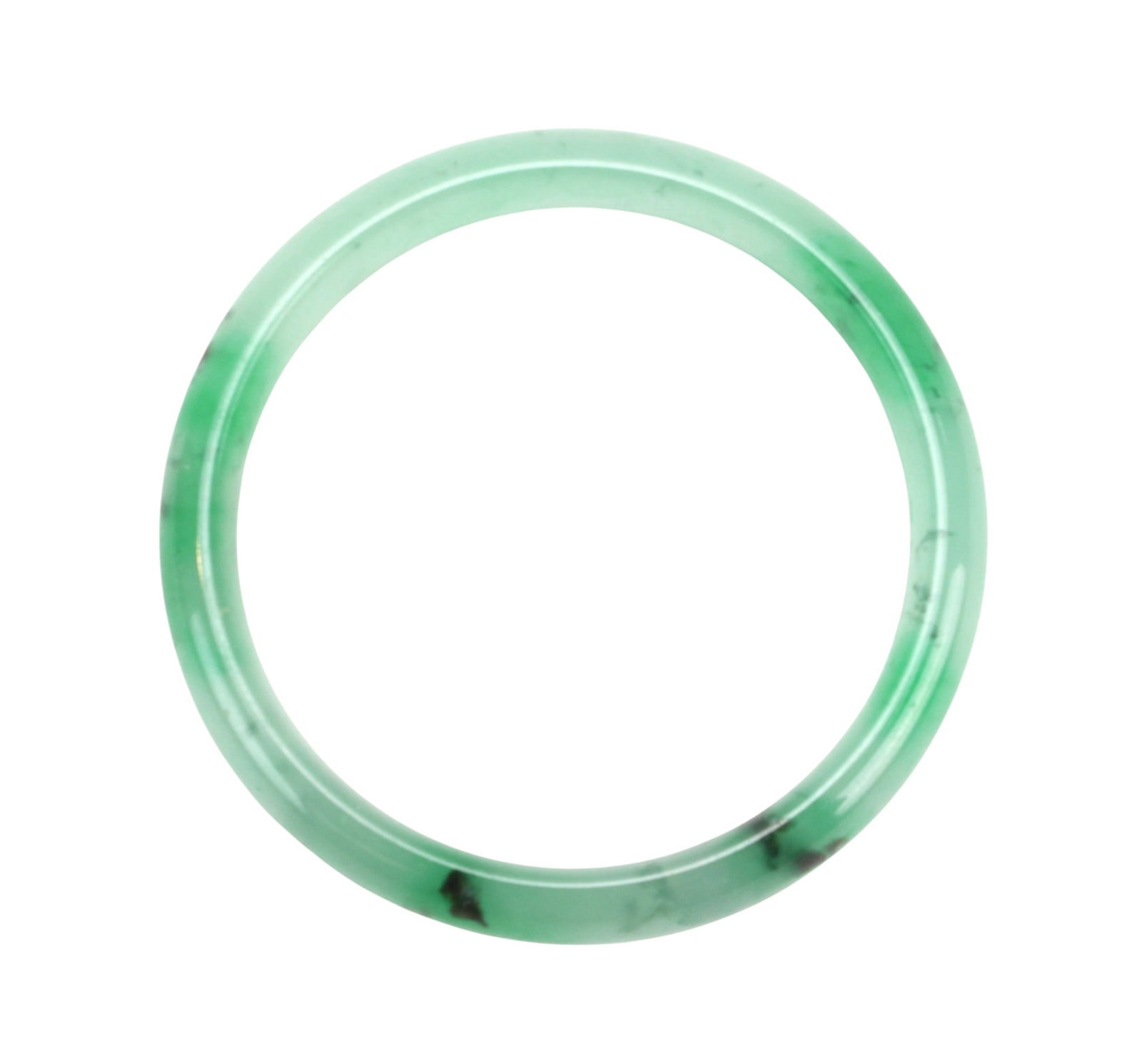 Green Jadeite Bangle Bracelet (1 of 4)