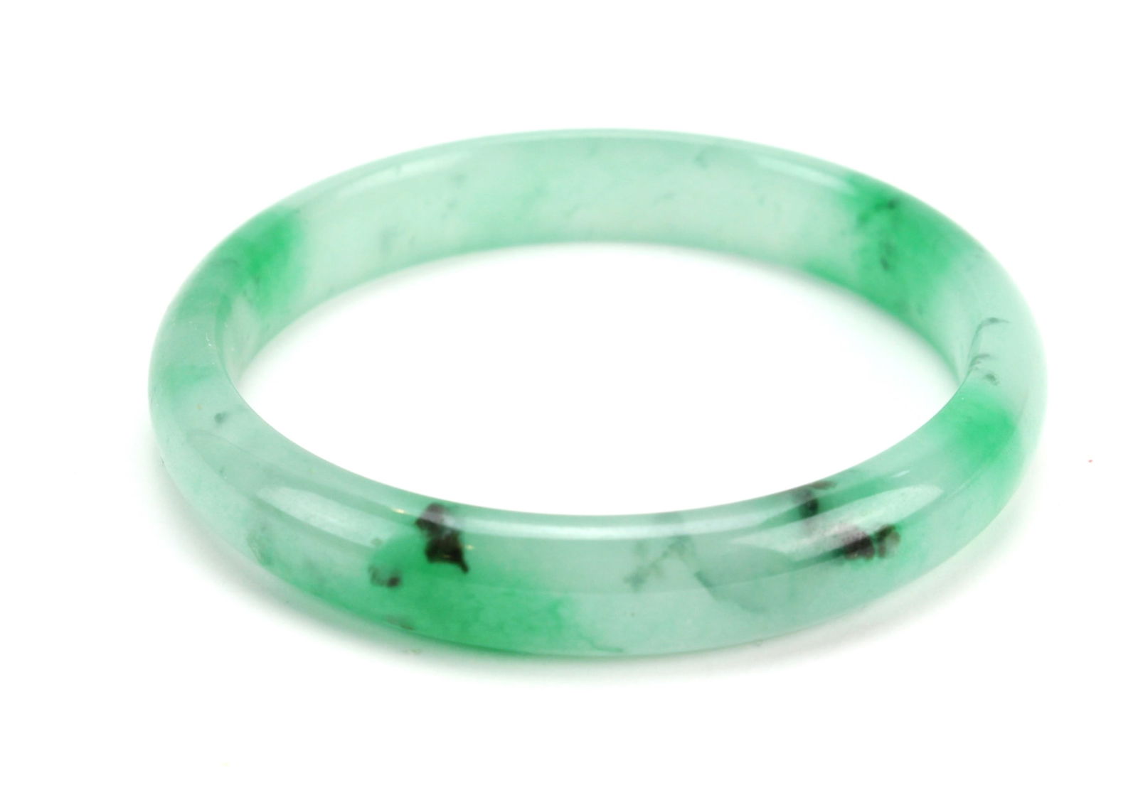 Green Jadeite Bangle Bracelet - 2
