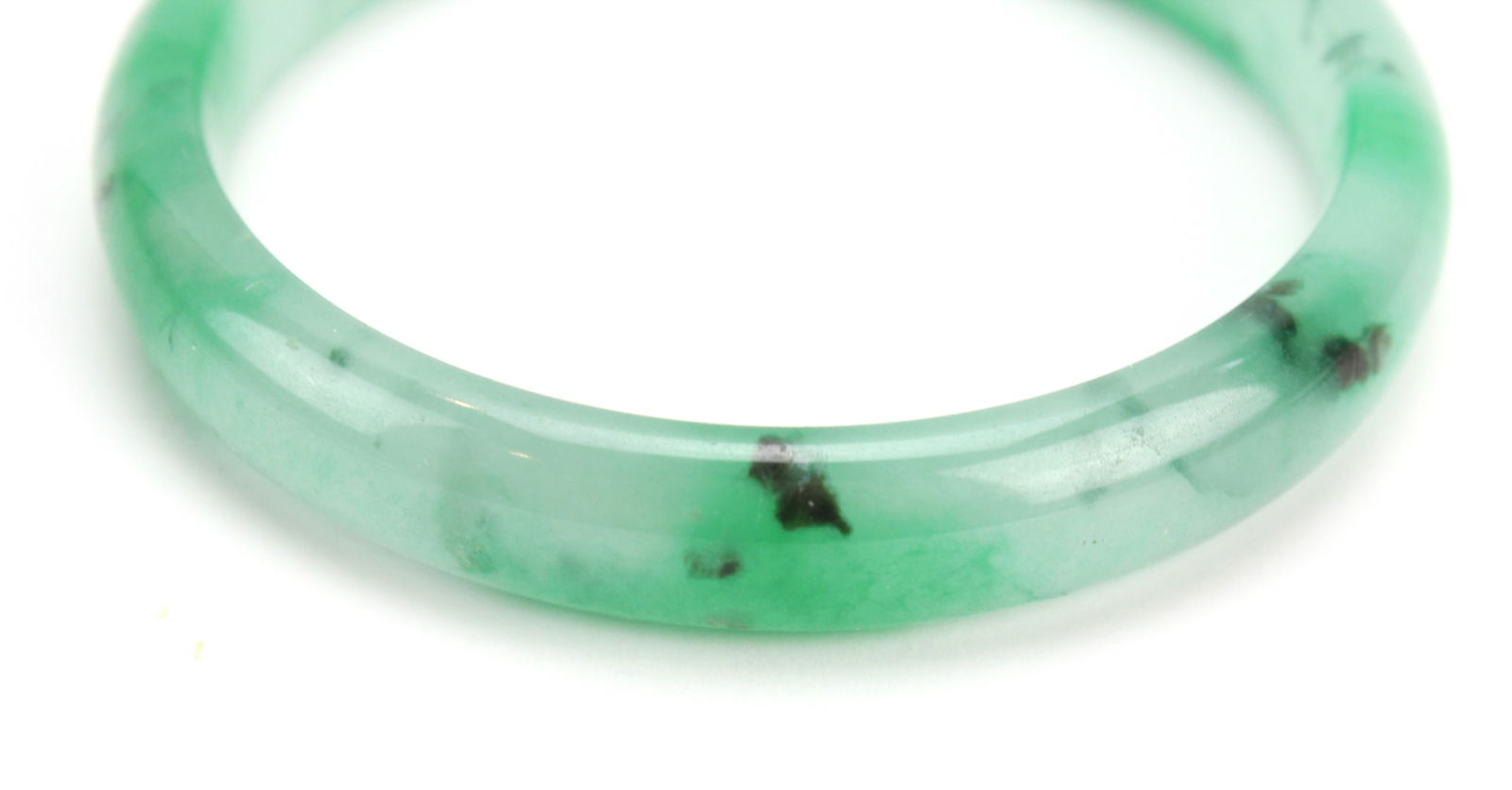 Green Jadeite Bangle Bracelet - 4